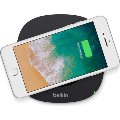 Tappetino di ricarica Belkin wireless QI-tm-da 5W per iPhone 8 / 8 Plus / X nero