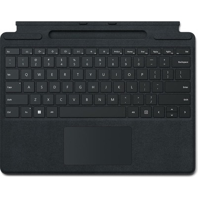 Tastiera Microsoft Pro9 con penna nera