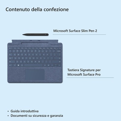 Tastiera Microsoft ProX e Pro9 con penna