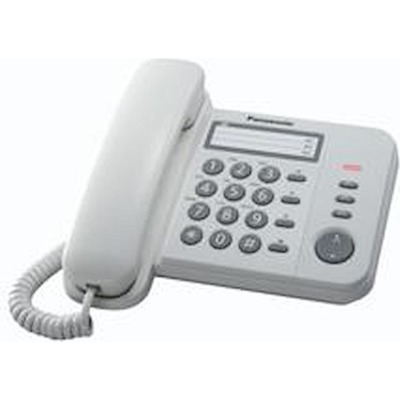 Telefono a filo Panasonic KX-TS520 bianco