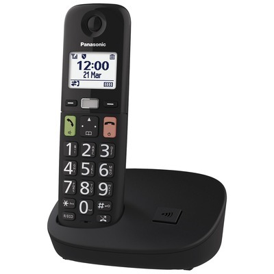 Telefono Cordless Panasonic KX-TGU110EXB nero