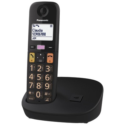 Telefono Cordless Panasonic KX-TGU110EXB nero