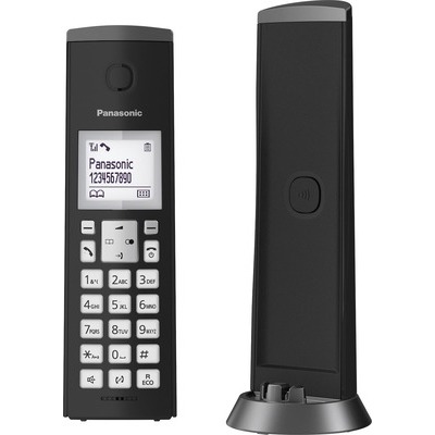 Telefono Cordless Panasonic TGK210JTB black nero