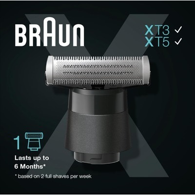 Testina Braun XT10 compatibile Braun serie X singola