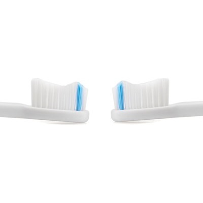 Testina di ricambio spazzolini AAAmaze AMHA0003 confezione 2 pezzi white bianco