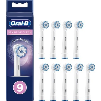 Testine di ricambio Braun Oral-B EB60 confezione 3x3 compatibili per spazzolini elettrici Braun Oral-B