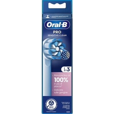 Testine di ricambio Oral-B Braun XF Sensitive confezione 3pz white bianco