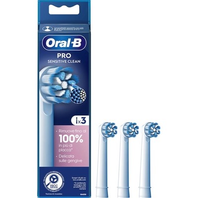 Testine di ricambio Oral-B Braun XF Sensitive confezione 3pz white bianco