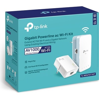 TP-Link Powerline AV1000 Wi-Fi kit TL-WPA7517 KIT