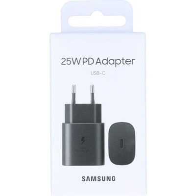 Travel adapter Samsung 25W Type-C nero