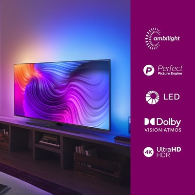 TV LED 4K UHD Android Smart Philips 43PUS8556