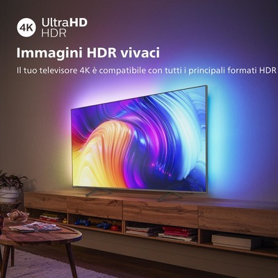 TV LED 4K UHD Android Smart Philips 58PUS8517 Ambilight