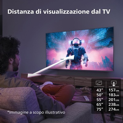 TV LED 4K UHD Smart Philips 43PUS7009