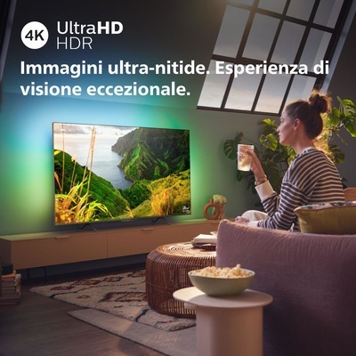 TV LED 4K UHD Smart Philips 43PUS8118 Ambilight