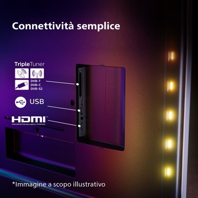 TV LED 4K UHD Smart Philips 43PUS8118 Ambilight
