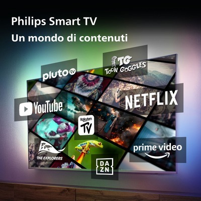 TV LED 4K UHD Smart Philips 55PUS8118 Ambilight