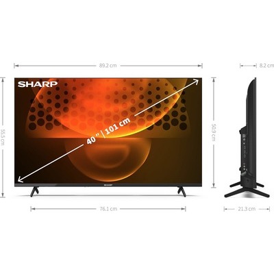 TV LED Android Smart Sharp 40FH2EA FULL HD