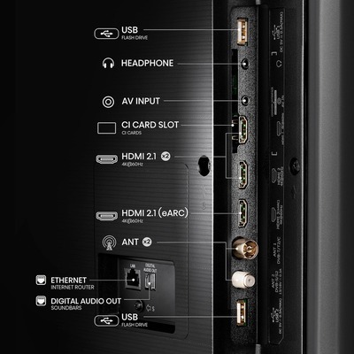 TV LED QLED 4K Hisense 43A79NQ