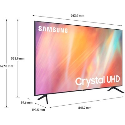 TV LED Samsung 43AU7170 Calibrato 4K e FULL HD
