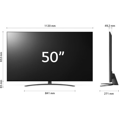 TV LED Smart 4K UHD LG 50NANO826
