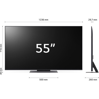 TV LED Smart 4K UHD LG 55QNED86T6 Quantum NanoCell