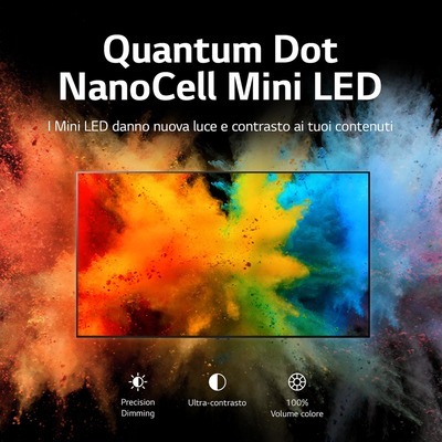 TV LED Smart 4K UHD LG 55QNED876 Quantum NanoCell