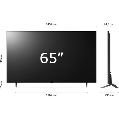 TV LED Smart 4K UHD LG 65QNED756R