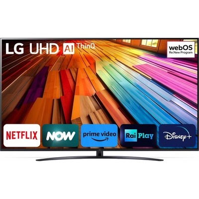 TV LED Smart LG 86UT81006 calibrato 4K e FULL HD