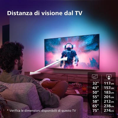 TV LED Smart Philips 32PFS6908 Ambilight