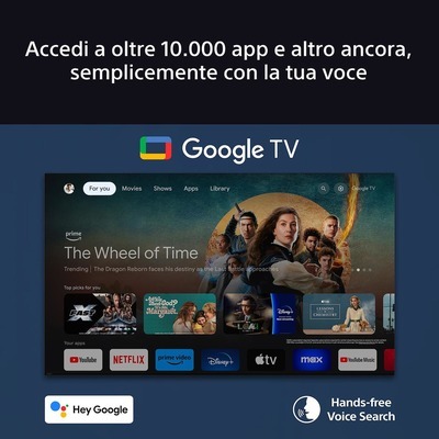 TV OLED Google TV 4K Sony K55XR83 UHD