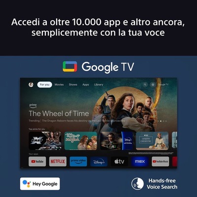 TV OLED Google Tv Sony K55XR83 Calibrato 4K e FULL HD