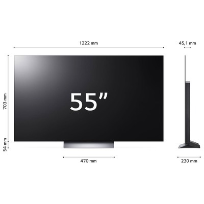 TV OLED UHD 4K Smart LG OLED55C34