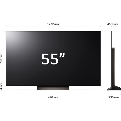 TV OLED UHD 4K Smart LG OLED55C44
