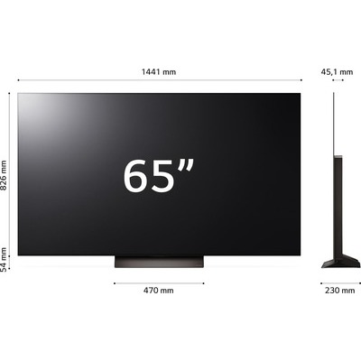 TV OLED UHD 4K Smart LG OLED65C44