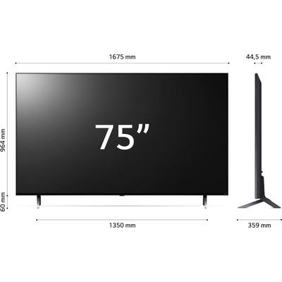 TV QLED Smart 4K UHD LG 75QNED756R