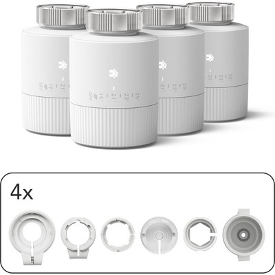 Valvole termostatiche Tado smart basic x4 bianco