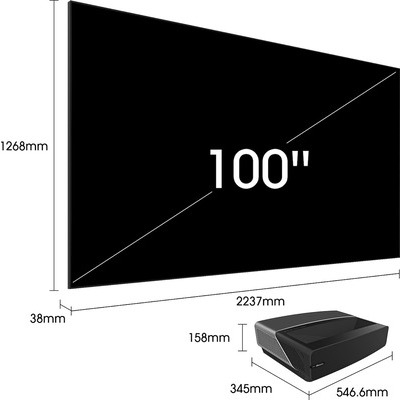 Videoproiettore LASERTV Hisense 100L5FB12