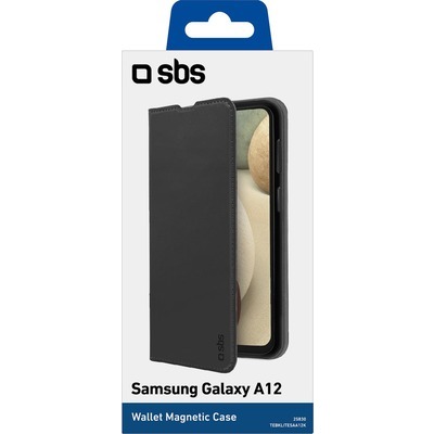 Wallet Lite SBS per Samsung A12 nero