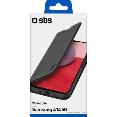 Wallet lite SBS per Samsung Galaxy A14 nero